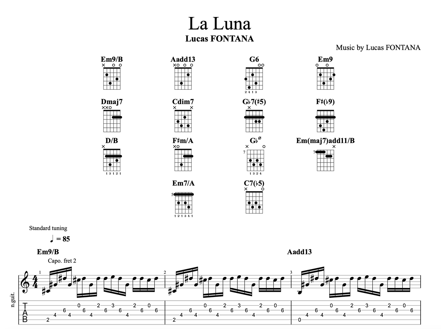 La Luna - Lucas FONTANA